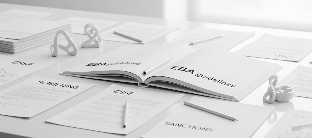 Circular CSSF 25/896 Mandates EBA Guidelines Related to Union and National Restrictive Measures (sanctions)